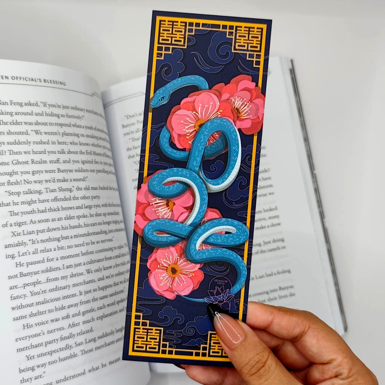 Year Of The Snake Bookmark