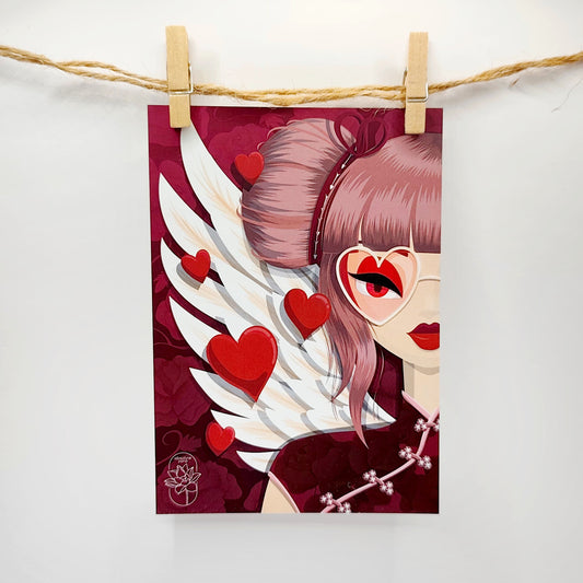 Cupid Nanabie Art Print