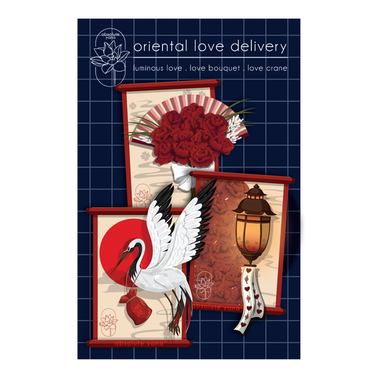 Oriental Love Delivery Sticker Collection
